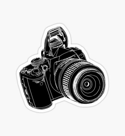 Стилизованный фотоаппарат