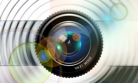 Объектив для визитки