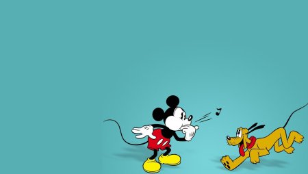 Фон с мультяшными героями