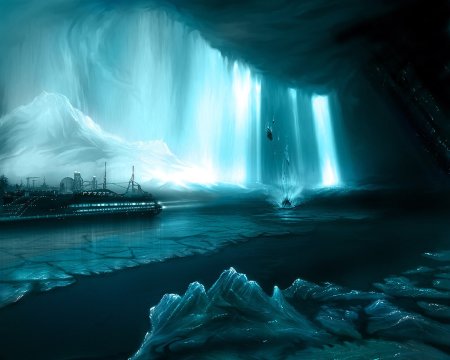 Фэнтези Ледяное море