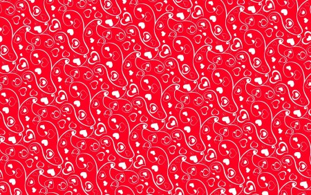 Красный орнамент