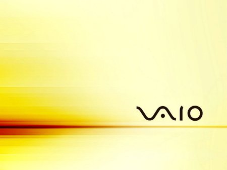 Sony VAIO жёлтый