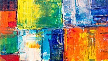 Холст и краски