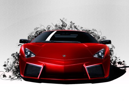 Lamborghini Reventon красный