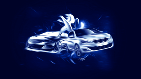 Автомобиль абстракт