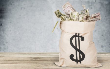 Денежный мешок рубли