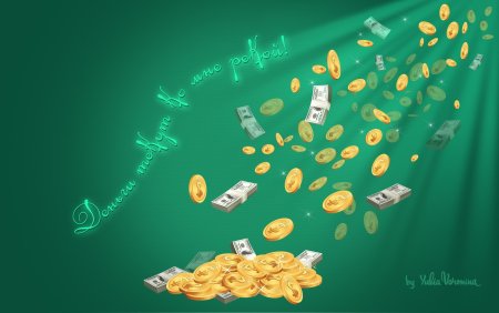 Обои на рабочий стол деньги