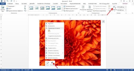 Как обрезать рисунок в Ворде