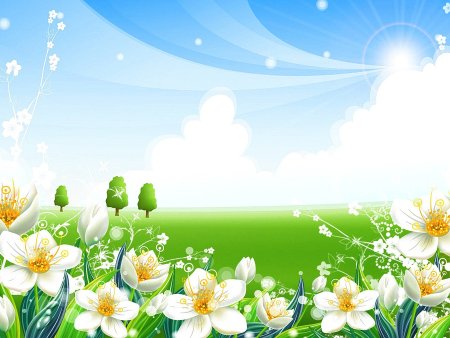 Весенние цветы