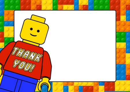 Фоторамка в стиле лего