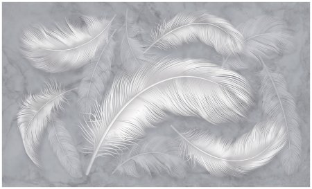 Фотообои перо