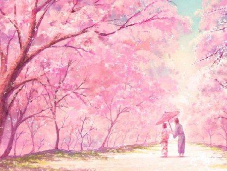 Вечноцветущая Сакура аниме