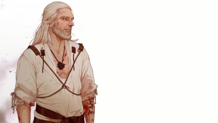 Белый волк Геральт из Ривии