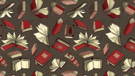 Книжный фон для фотошопа