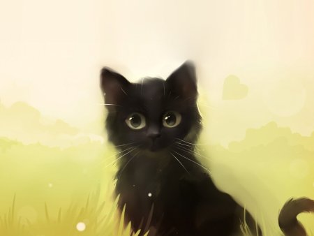 Кошки арты