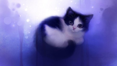 Милые мультяшные котята