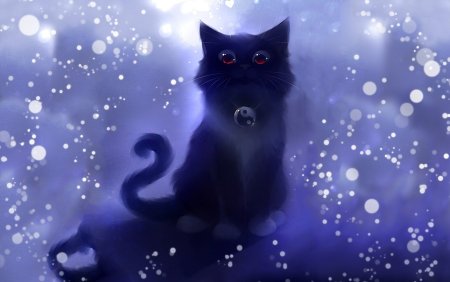 Кошка арт