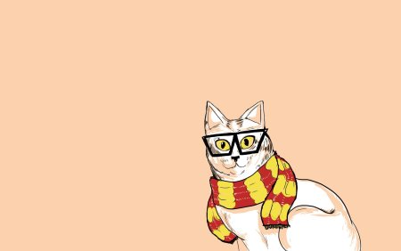 Обои котики мультяшные