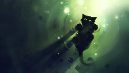 Кошка арт