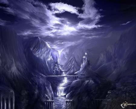 Нереальные пейзажи фэнтези