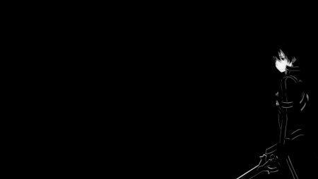 Аниме на черном фоне
