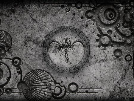 Фон в стиле стимпанк