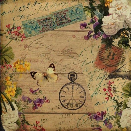 Винтажная бумага для декупажа