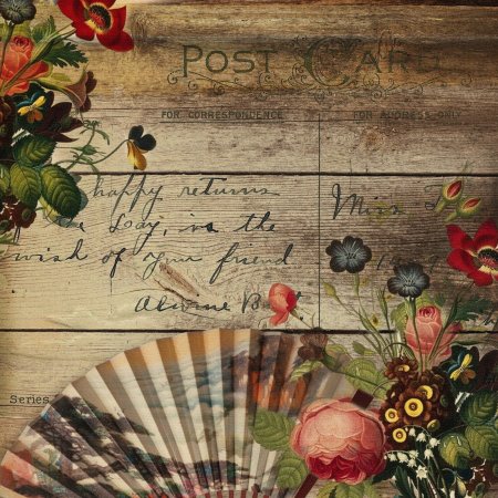 Ретро фоны для декупажа