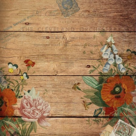 Бумага под дерево для декупажа