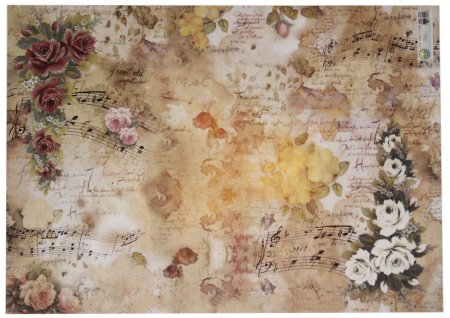 Винтажная бумага для скрапбукинга