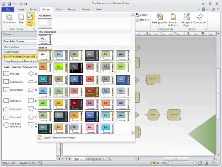 Фоны для Visio