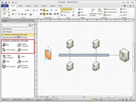 MS Visio схемы