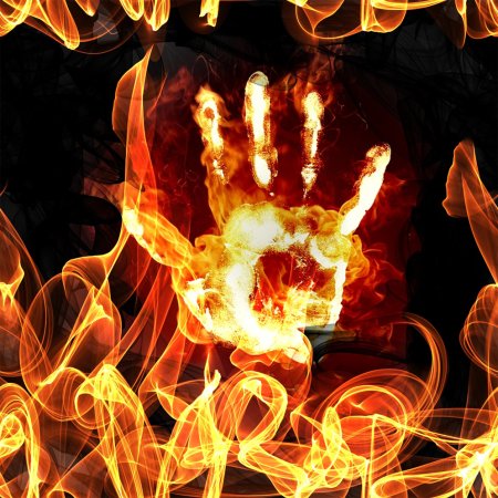 Задний фон огонь