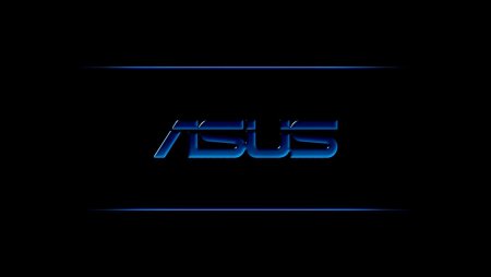 Черный фон ASUS