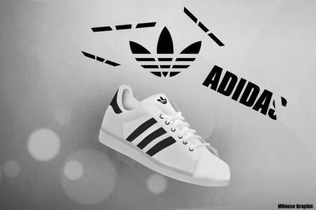 Adidas на белом фоне