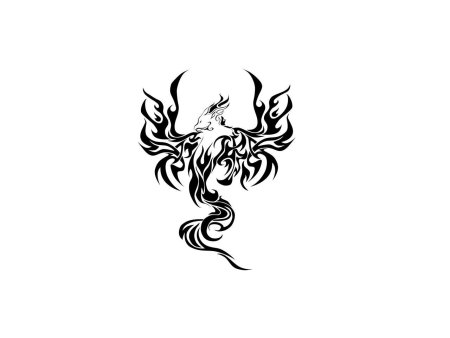 Тату на белом фоне