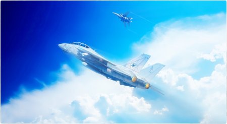 Истребитель в небе