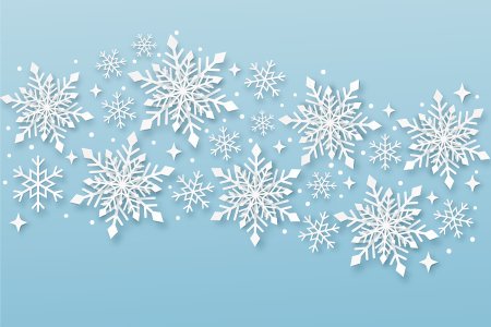 Снежинки на новый год