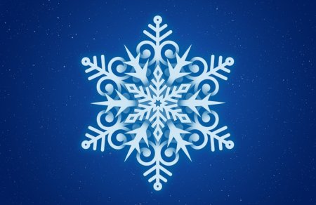 Новогодняя Снежинка