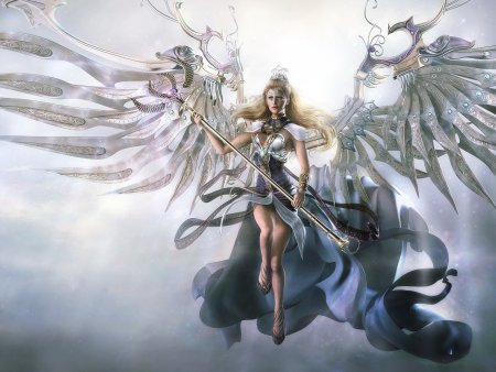 Воительница с крыльями