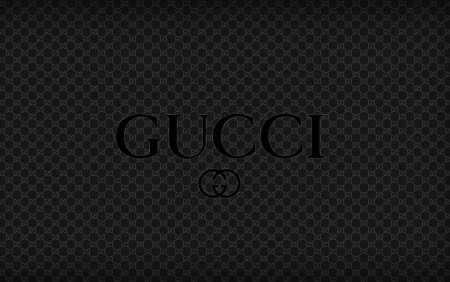 Черный логотип гуччи