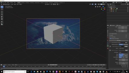 Блендер Фоновое изображение