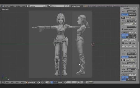 Фоновые изображения для Blender