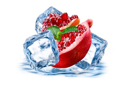 Фрукты во льду