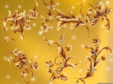 Золотистый фон