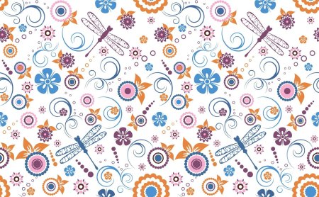 Узор стильный бесшовный