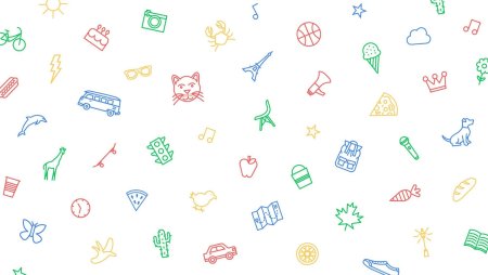 Детский паттерн бесшовный