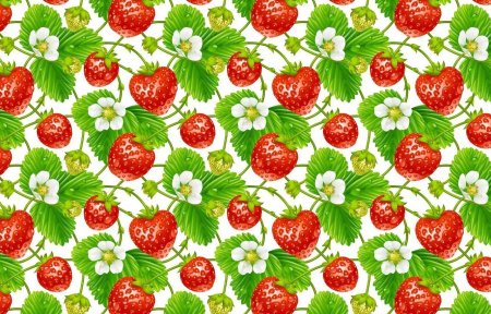 Клубника паттерн