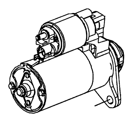 Стартер бела3 75131