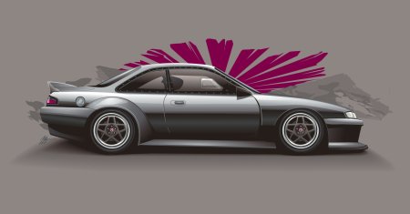 Nissan Silvia s14 Art